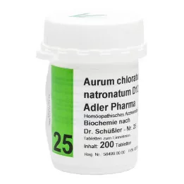 BIOCHEMIE Adler 25 Aurum chloratum natr.D 12 tabliet, 200 ks