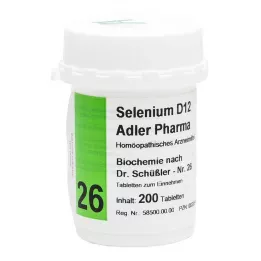 BIOCHEMIE Adler 26 Selén D 12 tabliet, 200 ks