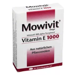 MOWIVIT Vitamín E 1000 kapsúl, 20 ks