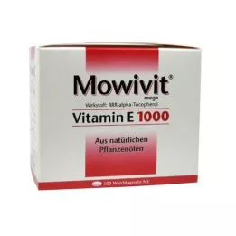 MOWIVIT Vitamín E 1000 kapsúl, 100 ks