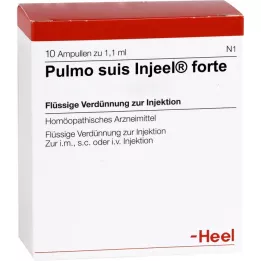 PULMO SUIS Ampulky Injeel forte, 10 ks