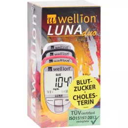 WELLION LUNAduo BZ-Súprava na meranie mg/dl žltá, 1 ks
