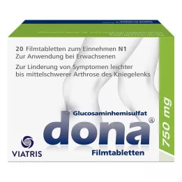 DONA 750 mg filmom obalené tablety, 20 ks