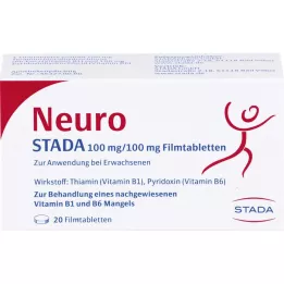 NEURO STADA Filmom obalené tablety, 20 ks