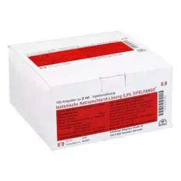 ISOTONISCHE NaCl roztok 0,9 % Eifelfango Inj.-Lsg., 100X2 ml