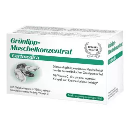 GRÜNLIPPMUSCHEL KONZENTRAT Kapsuly, 180 ks
