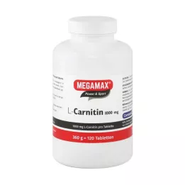 MEGAMAX L-Carnitine 1000 mg tablety, 120 ks