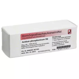 ACIDUM PHOSPHORICUM D 6 guľôčky, 10 g