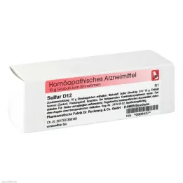 SULFUR D12 Globuli, 10 g
