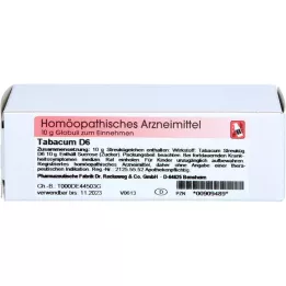 TABACUM D 6 guľôčky, 10 g