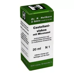 CASTELLANI viskózny roztok mikonazolu, 20 ml