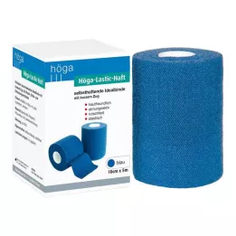 HÖGA-LASTIC-lepiaci obväz 10 cmx5 m modrý, 1 kus