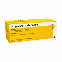 THIOGAMMA Turbo Set Pur injekčné fľaše, 10X50 ml