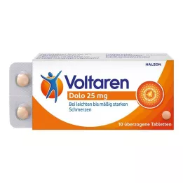 VOLTAREN Dolo 25 mg obalené tablety, 10 ks
