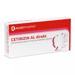 CETIRIZIN AL priame pastilky, 21 ks