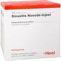 SINUSITIS NOSODE AMPULELE AMPULES, 100 ST