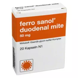 FERRO SANOL duodenálny roztoč 50 mg gastrorezistentná tableta, 20 ks