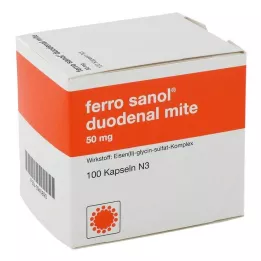 FERRO SANOL duodenálny roztoč 50 mg gastrorezistentná tableta, 100 ks