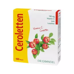 CEROLETTEN Pastilky Grandel, 100 ks
