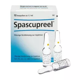 SPASCUPREEL Ampulky, 10 ks