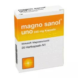 MAGNO SANOL uno 245 mg kapsuly, 20 ks