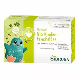 SIDROGA Bio detské filtračné vrecká na feniklový čaj, 20X2,0 g