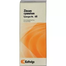 SYNERGON KOMPLEX 68 kvapiek Zincum cyanatum, 20 ml