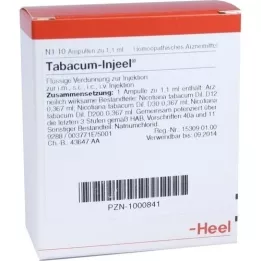 TABACUM INJEEL Ampulky, 10 ks