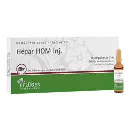 HEPAR HOM Injekčné ampulky, 10X2 ml