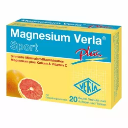 MAGNESIUM VERLA plus granule, 20 ks