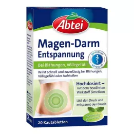 ABTEI Tablety na uvoľnenie tráviaceho traktu, 20 ks