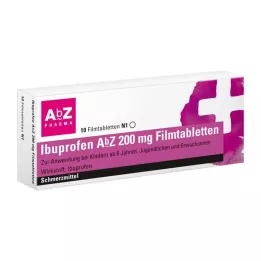 IBUPROFEN AbZ 200 mg filmom obalené tablety, 10 ks