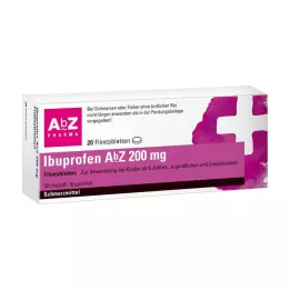 IBUPROFEN AbZ 200 mg filmom obalené tablety, 20 ks