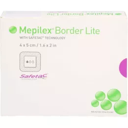 MEPILEX Border Lite penový konektor 4x5 cm sterilný, 10 ks