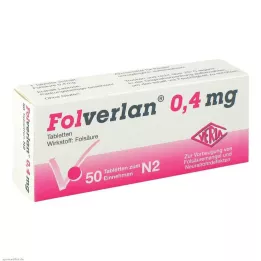 FOLVERLAN 0,4 mg tablety, 50 ks
