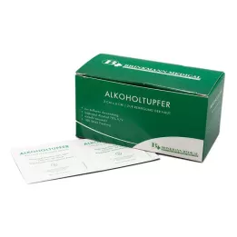 ALKOHOLTUPFER 3x6 cm sterilné, 100 ks