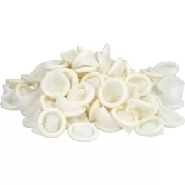 LATEXFINGERLINGE prášok -Gr.S, 100 ST