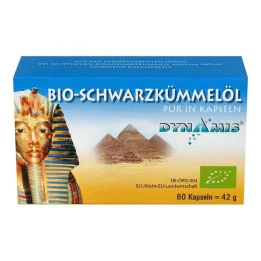 Čierna rasca Egyptské čisté kapsuly, 60 kusov