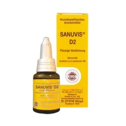 SANUVIS D 2 kvapky, 30 ml