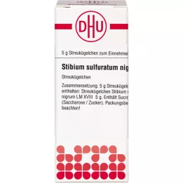 STIBIUM SULFURATUM NIGRUM LM XVIII Guľôčky, 5 g