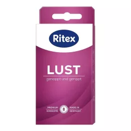RITEX Prezervatívy Lust, 8 ks