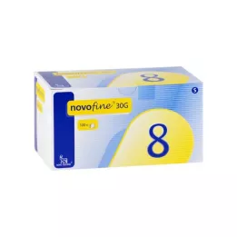 NOVOFINE 8 kanýl 0,30x8 mm, 100 ks