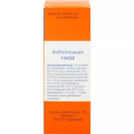 ARTHRINOWAN HKM Kvapky, 50 ml