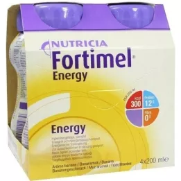 FORTIMEL Energetická príchuť banán, 4X200 ml