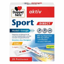 DOPPELHERZ Šport DIRECT Vitamíny+Minerály, 20 ks