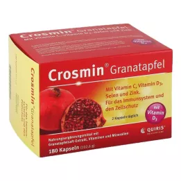 CROSMIN Kapsule z granátového jablka, 180 ks