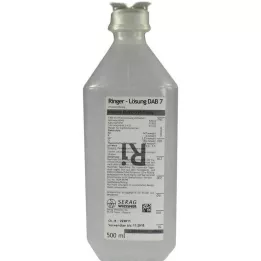 RINGER LÖSUNG DAB 7 plastových, 500 ml