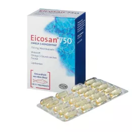EICOSAN 750 Omega-3 koncentrát mäkkých kapsúl, 120 ks