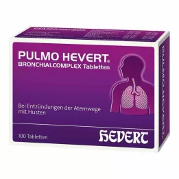 PULMO HEVERT Tablety Bronchiálny komplex, 100 ks