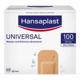 HANSAPLAST Universal Strips waterres.30x72 mm, 100 pcs